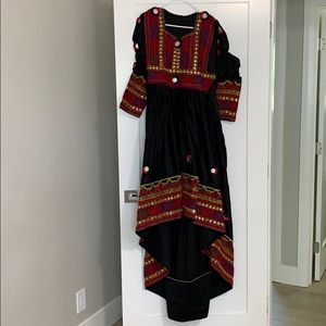 Beautiful hand crafted Afghan dress!